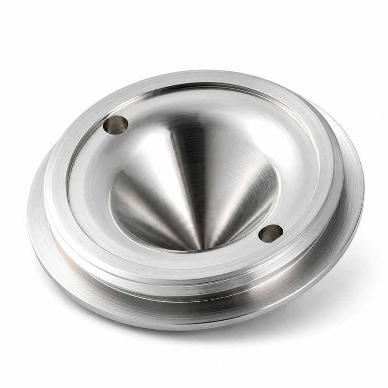 High-purity Nickel Skimmer Cone W1026356-RAC41 with Platinum Option and Corrosion Resistance
